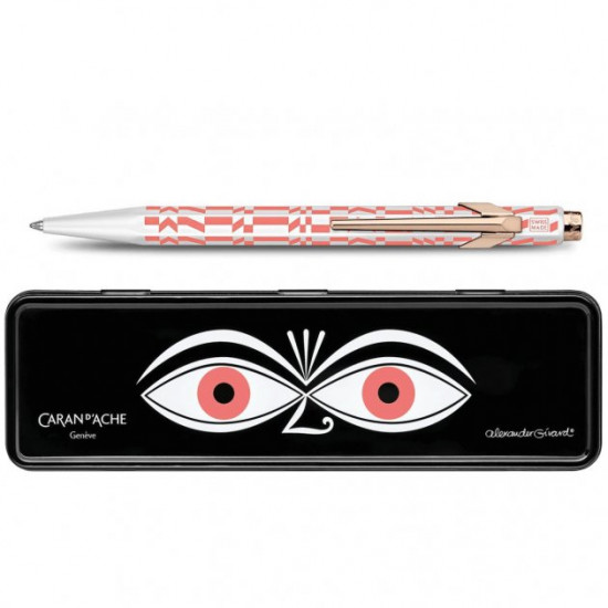  Ручка Caran d'Ache 849 Alexander Girard Рожева + box (7630002338813)