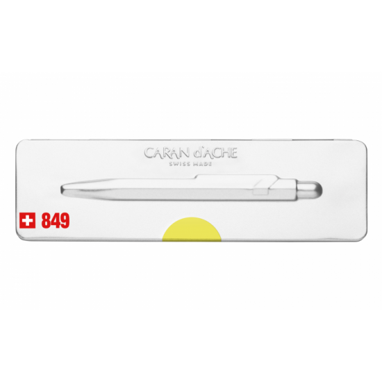  Ручка Caran d'Ache 849 Pop Line Fluo Жовта + box (7630002316811)