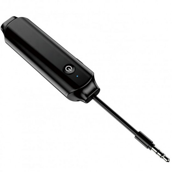 Bluetooth 5.0 audio adapter with battery U&P B12S Black (HG-B12S-BK)