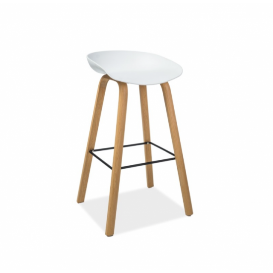 Half-bar chair Konor BAR 65 Onder Mebli White 07