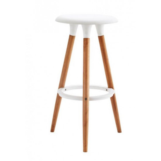 Bar stool Odin BAR 75 Onder Mebli White 07