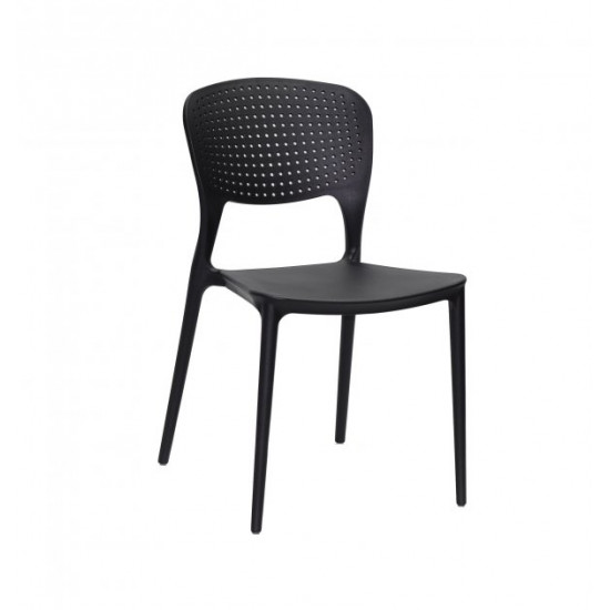 Chair Mark Onder Mebli Black 04