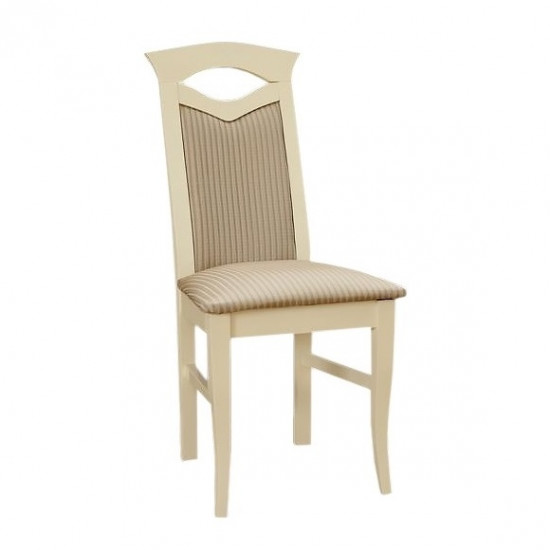 Kitchen chair made of natural wood Milan 470x410x1000 mm Mix Mebli color Ivory