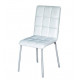 Kitchen dining chair with soft back Amanda 520x430x870 mm Mix Mebli color White