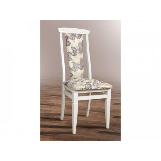 Wooden chair for the living room Chumak-2 (430*440*1030) Ivory Mix Mebli