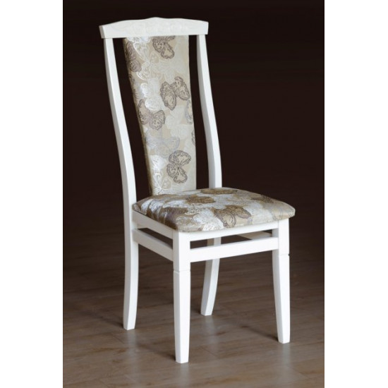 Wooden chair for the living room Chumak-2 (430*440*1030) Ivory Mix Mebli