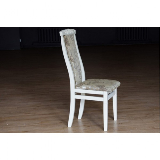 Wooden chair for the living room Chumak-2 (430*440*1030) Ivory Mix Mebli