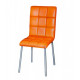 Kitchen chair Amanda 520*430*870 Orange Mix Mebli