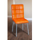 Kitchen chair Amanda 520*430*870 Orange Mix Mebli