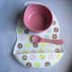 Set of baby silicone dishes first complementary feeding donuts