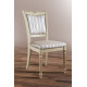 Wooden living room chair Sicily Lux 480*420*960 Ivory+patina Mix Mebli