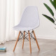 Chair Honeycomb 450x500x820 wood/polypropylene white Mix Mebli