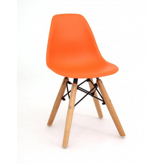 Children's chair Kids Nik Onder Mebli Orange 70