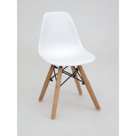 Children's chair Kids Nik Onder Mebli White 07