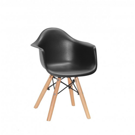 Children's chair Kids Leon Onder Mebli Black 04