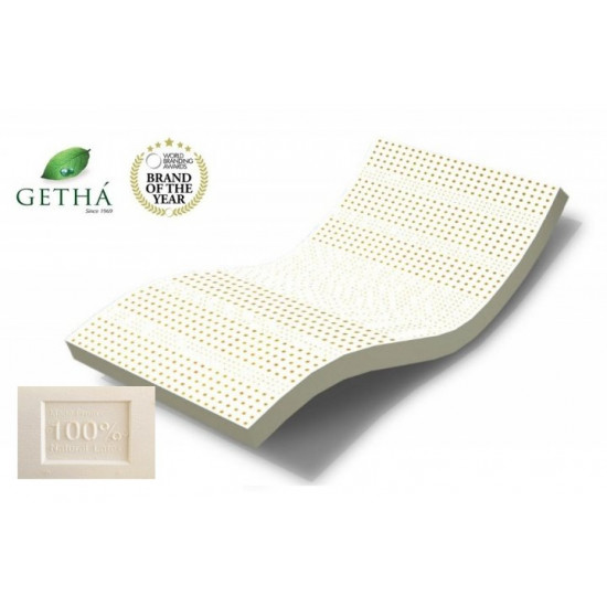 Double mattress Getha made of natural latex 180x200x20cm (90000321)