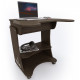 Laptop table (gaming) ZEUS™ KOMBI-X, Wenge