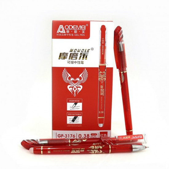 Gel pen write-erase red 0.38 GP-3176