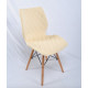 Chair Nolan Velvet Onder Mebli Milk B-1020