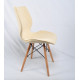 Chair Nolan Velvet Onder Mebli Milk B-1020