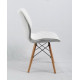 Chair Nolan Eco leather Onder Mebli White