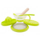 Set of children's dishes Baby Team grater, sieve, juicer, bowl, spoon (6095)