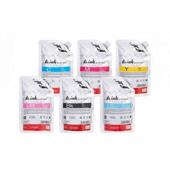 Lightfast INKSYSTEM ink for photo printing on Epson L805, doy-pack 500ml (6 colors)