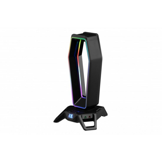 3in1 stand for headset 2E Gaming GST330 RGB 7.1 USB Black (2E-GST330UB)