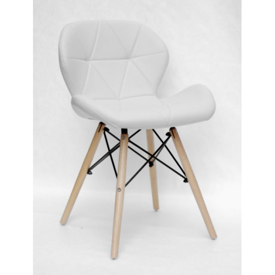 Chair Invar Eco leather Onder Mebli Gray 10