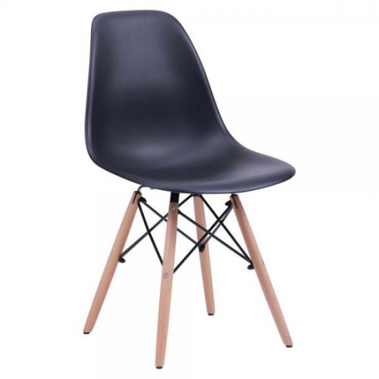 Chair Nik Onder Mebli Black 04