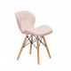 Chair Invar Eco leather Onder Mebli Pink 63