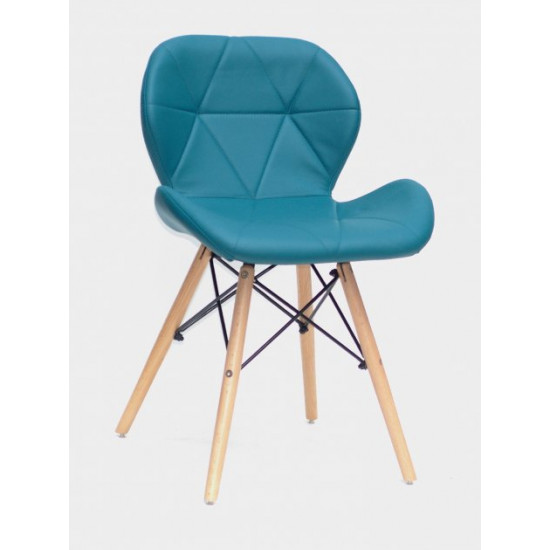 Chair Invar Eco leather Onder Mebli Green 02