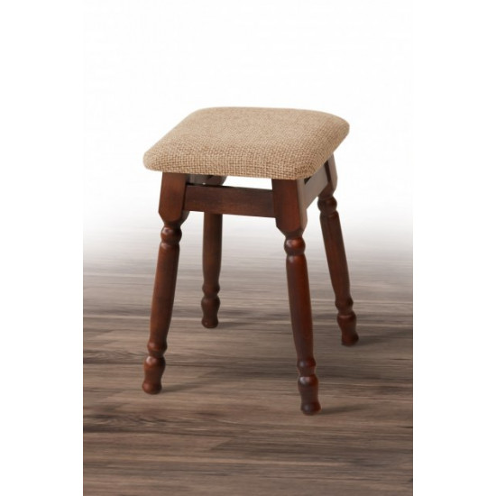 Wooden stool Mix Furniture Vilha walnut