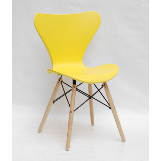 Chair Max Onder Mebli Yellow 12