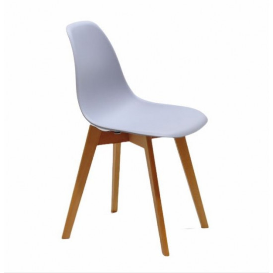 Chair Nik D Onder Mebli Gray 35