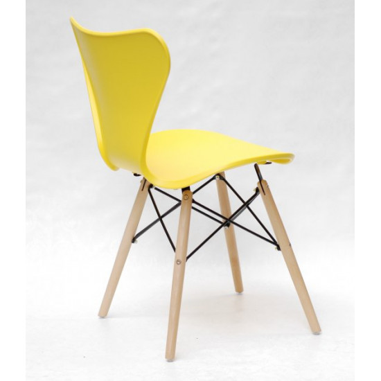 Chair Max Onder Mebli Yellow 12