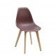 Chair Nik D Onder Mebli Brown 120