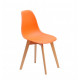 Chair Nik D Onder Mebli Orange 70