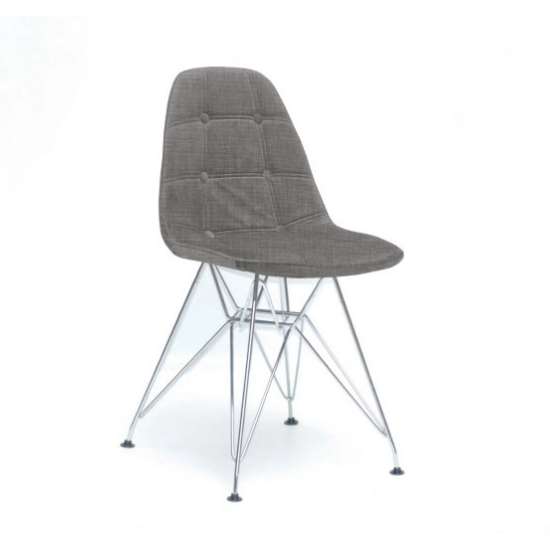 Chair Alex CH-ML Viscose Onder Mebli Gray K-7