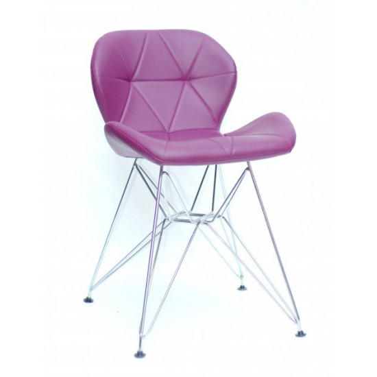 Chair Invar CH-ML Eco leather Onder Mebli Purple 61