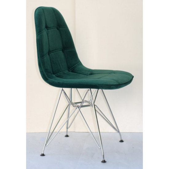 Chair Alex CH-ML Velvet Onder Mebli Green B-5