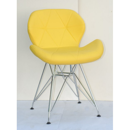 Chair Invar CH-ML Eco leather Onder Mebli Yellow 12