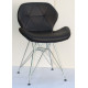 Chair Invar CH-ML Eco leather Onder Mebli Black