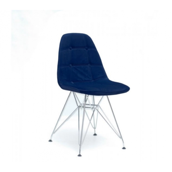 Chair Alex CH-ML Velvet Onder Mebli Blue B-6