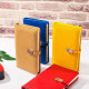 Notebook diary BMR with eco-leather with wireless charging and Powerbank 8000 mAh Yellow