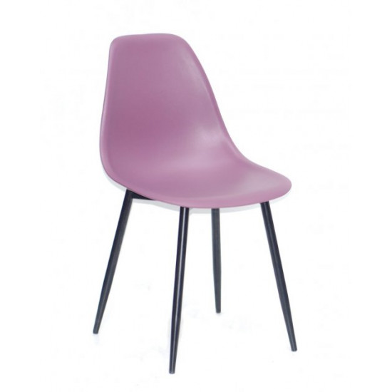 Chair Nik Metal-BK Onder Mebli Purple 62