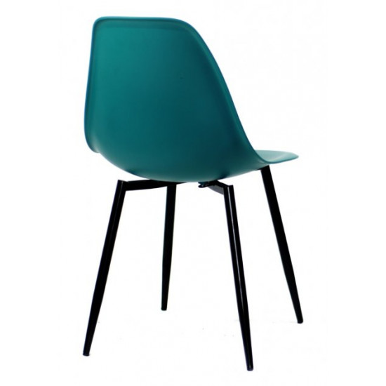 Chair Nik Metal-BK Onder Mebli Green 02