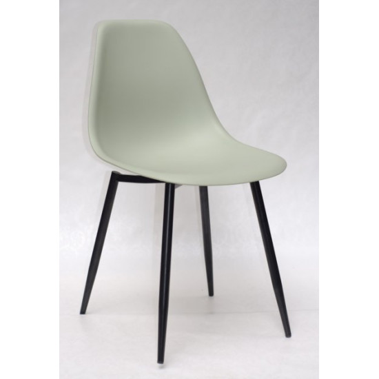 Chair Nik Metal-BK Onder Mebli Green 45