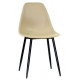 Chair Nik Metal-BK Onder Mebli Beige 06