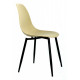 Chair Nik Metal-BK Onder Mebli Beige 06